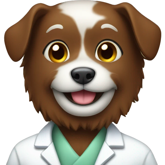 A veterinarian  emoji