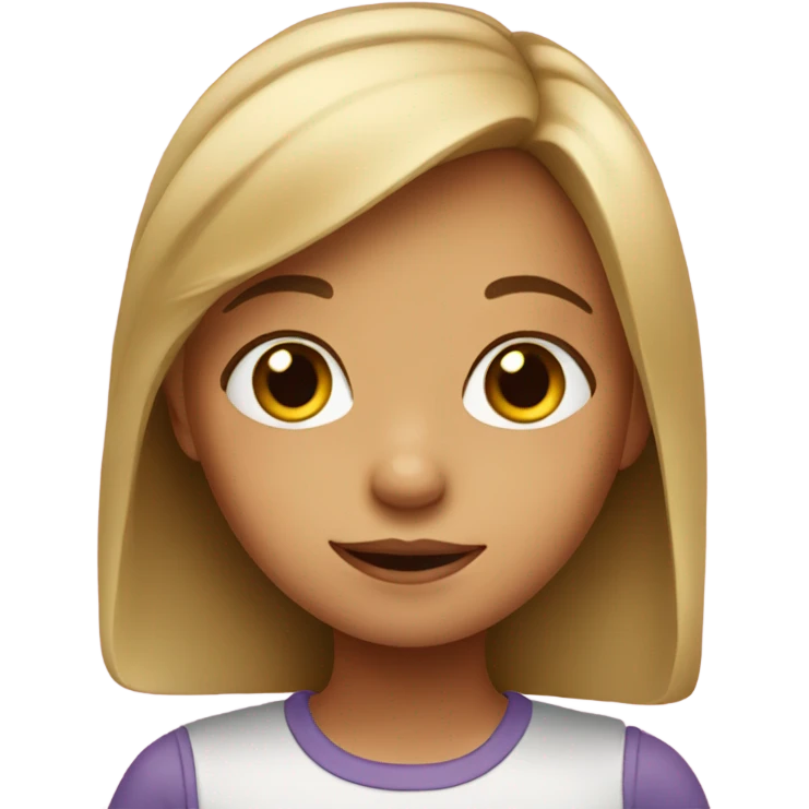 little girl emoji