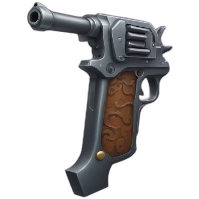 Magical gun emoji