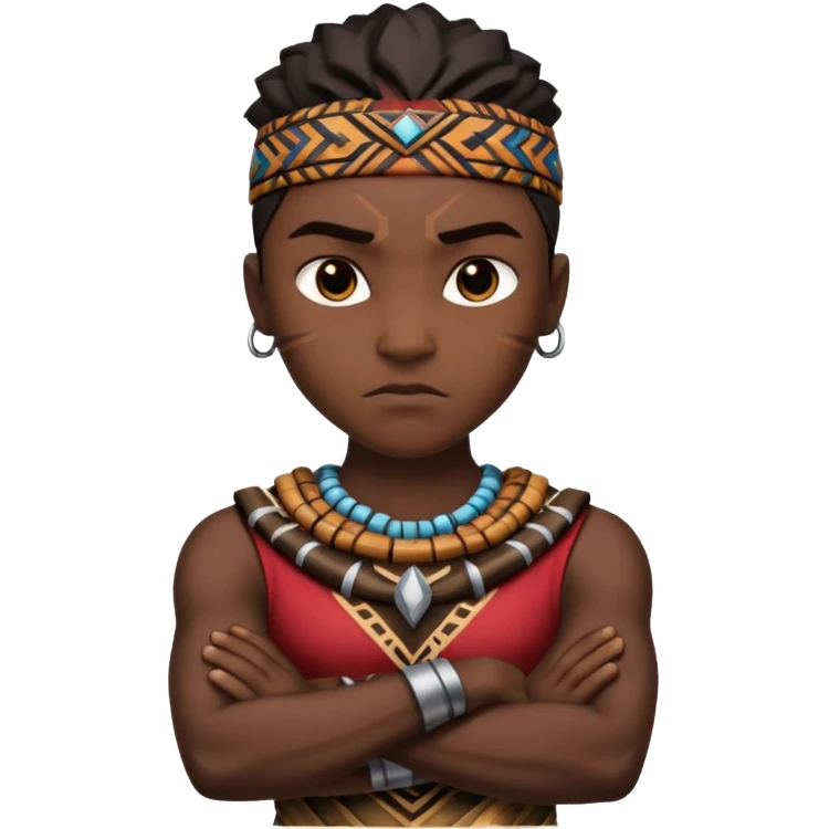Wakanda forever 🙅 emoji