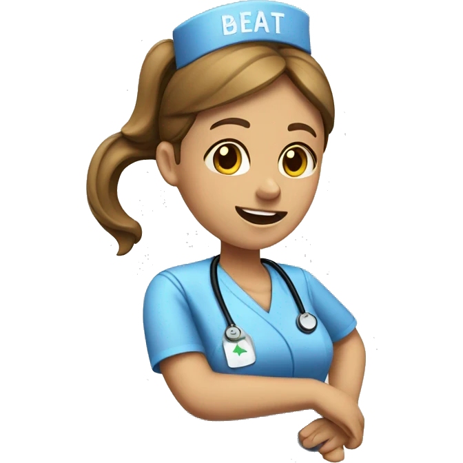 Work injury nurse emoji