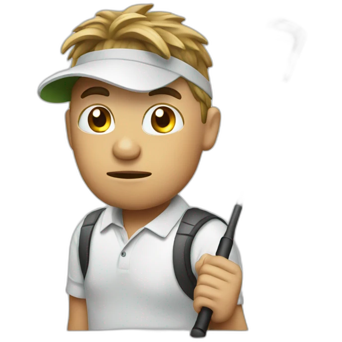 bad golfer emoji