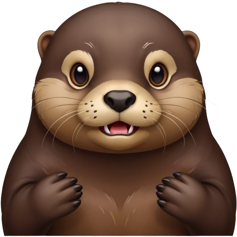 Otter being mean emoji
