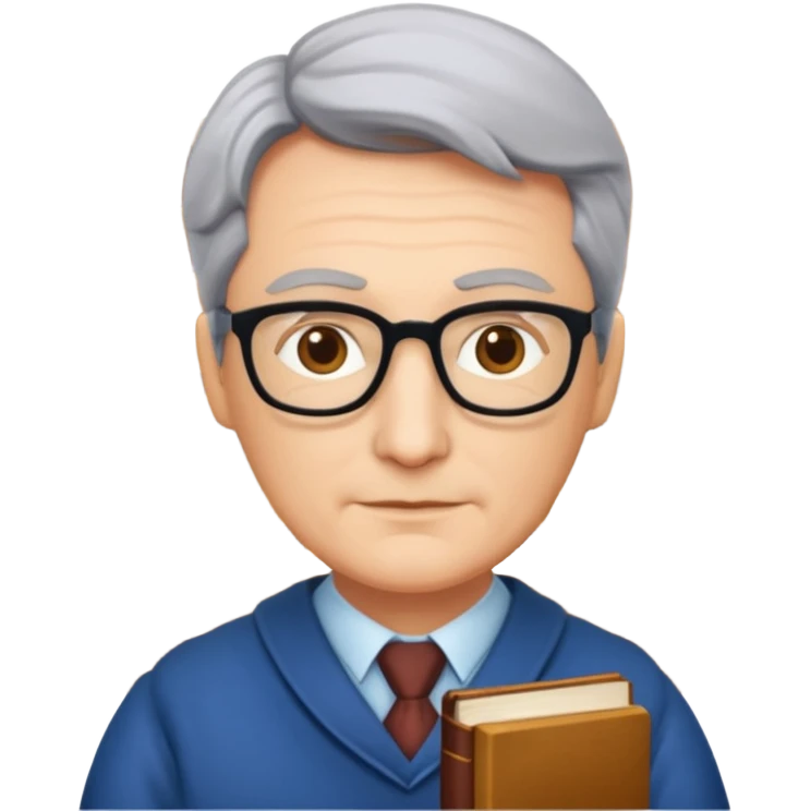 mdidle aged, The wise librarian emoji