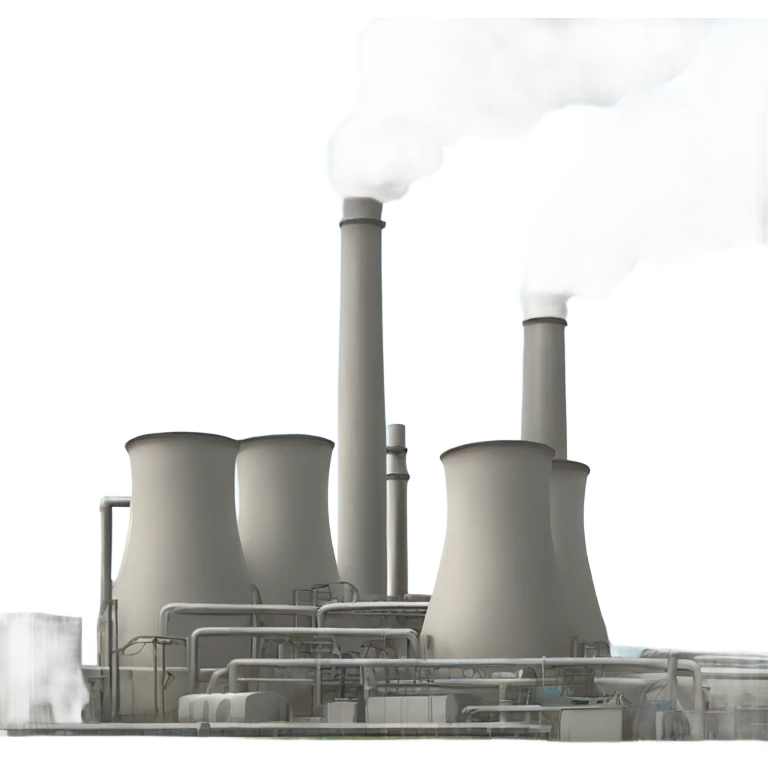 Geothermal power plant emoji