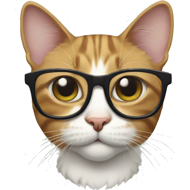 cat with glasses emoji