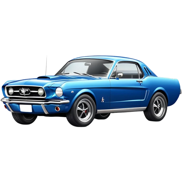 classic car mustang  emoji