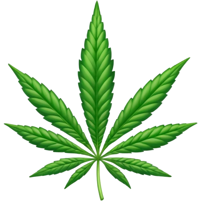 Cannabis lead emoji