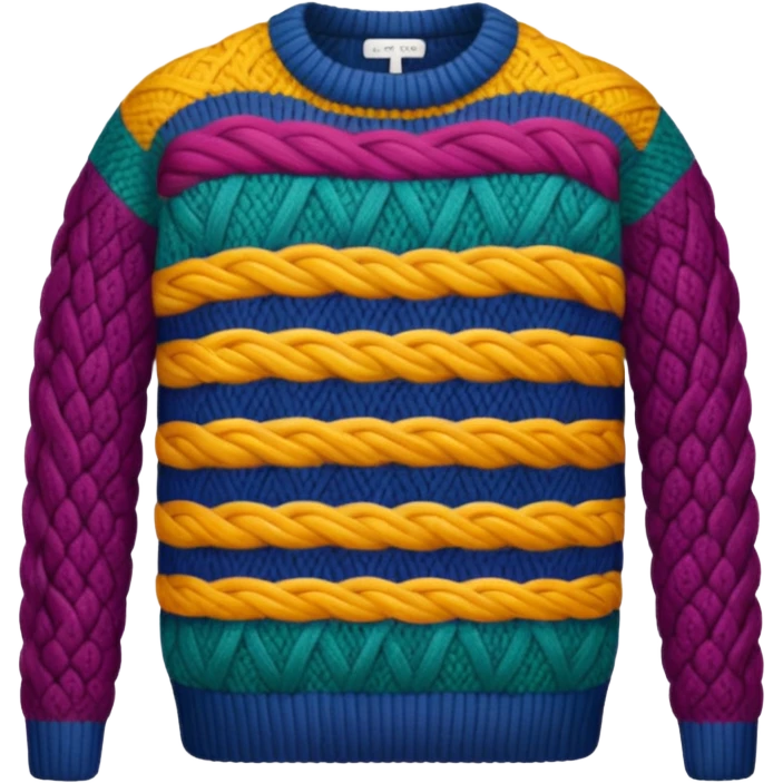 patterned sweater emoji