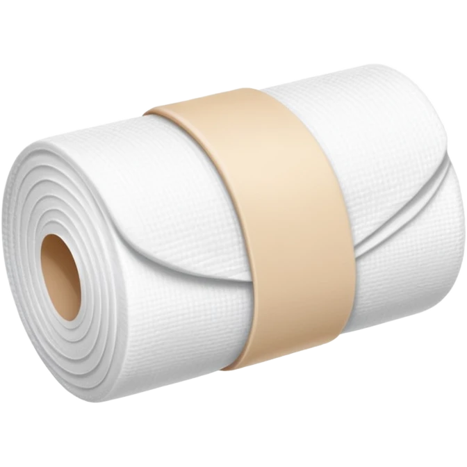 Bandage roll emoji