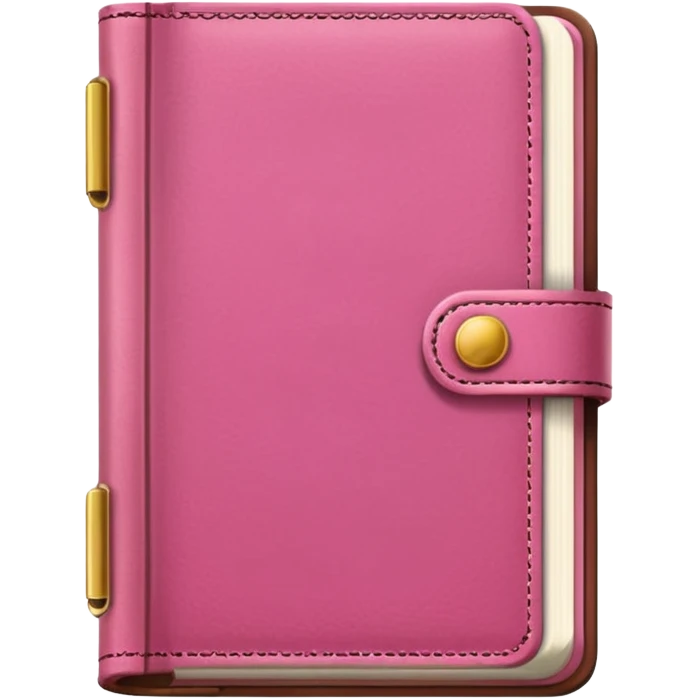 Pink diary emoji