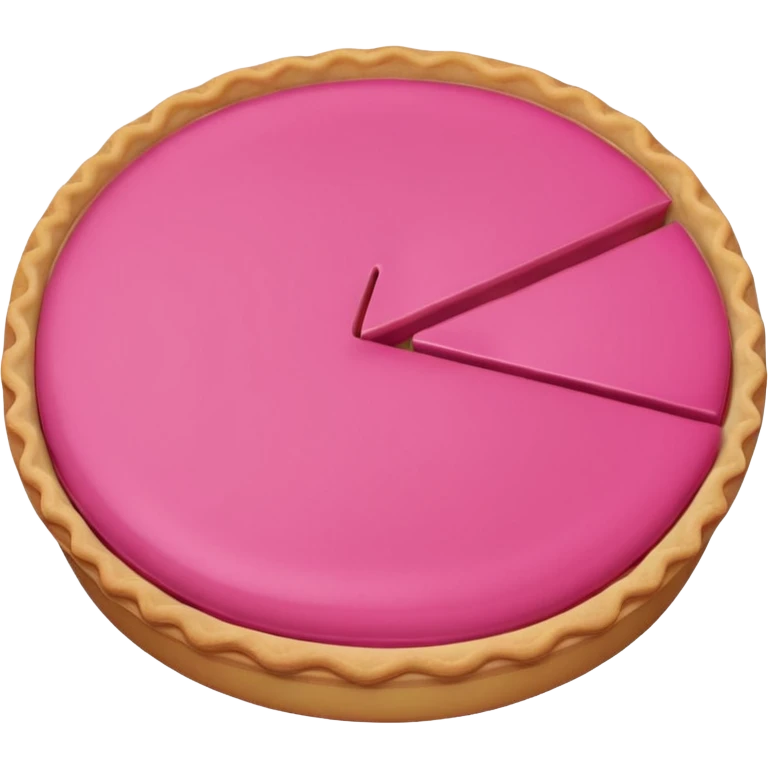 Pie chart pink emoji emoji