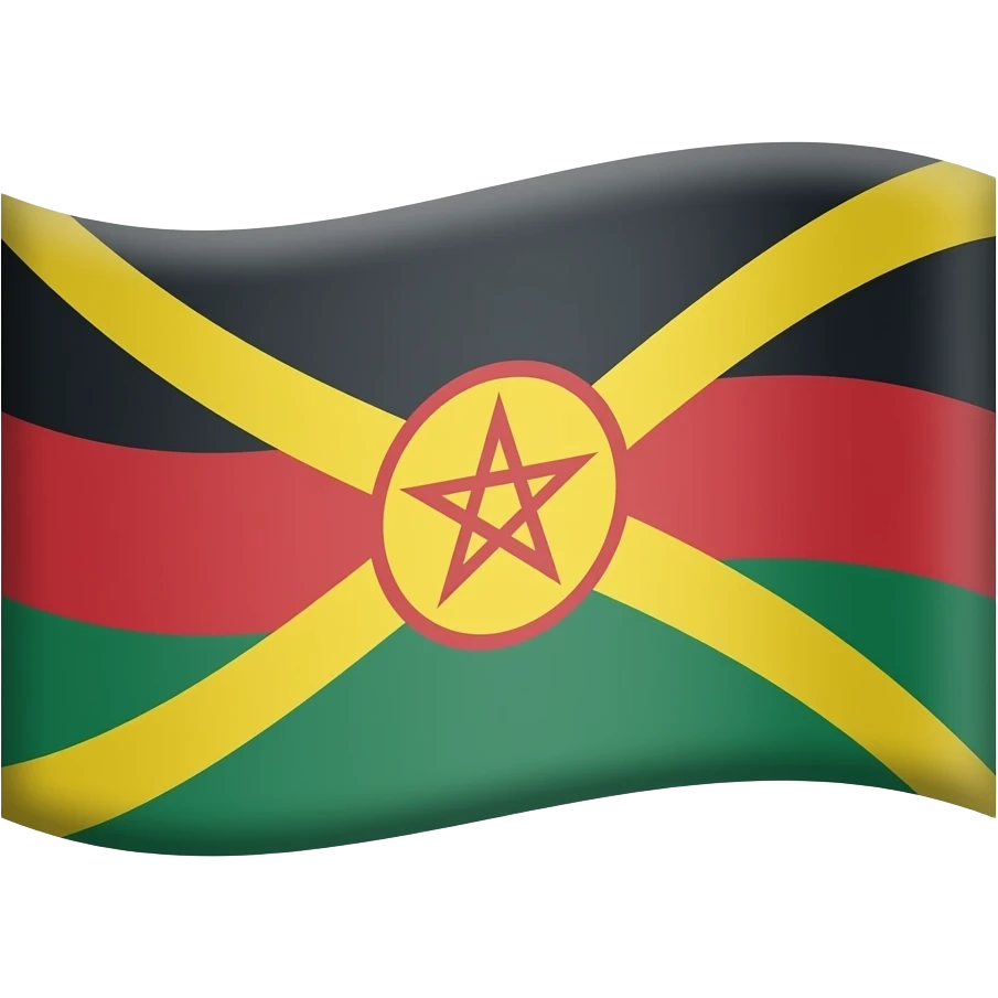 Bandera gitana emoji