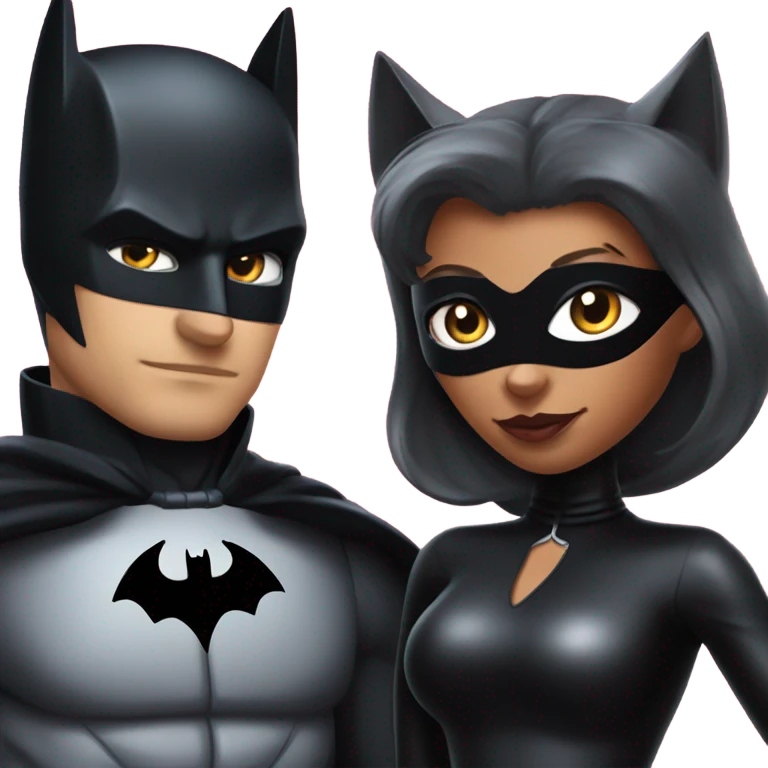 Batman catwoman  emoji