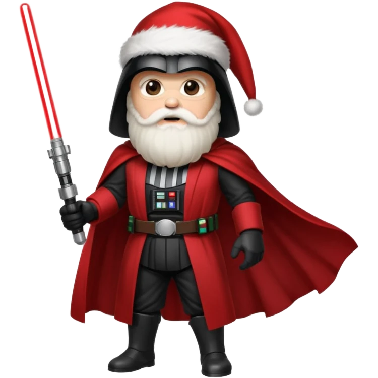darth vader santa emoji