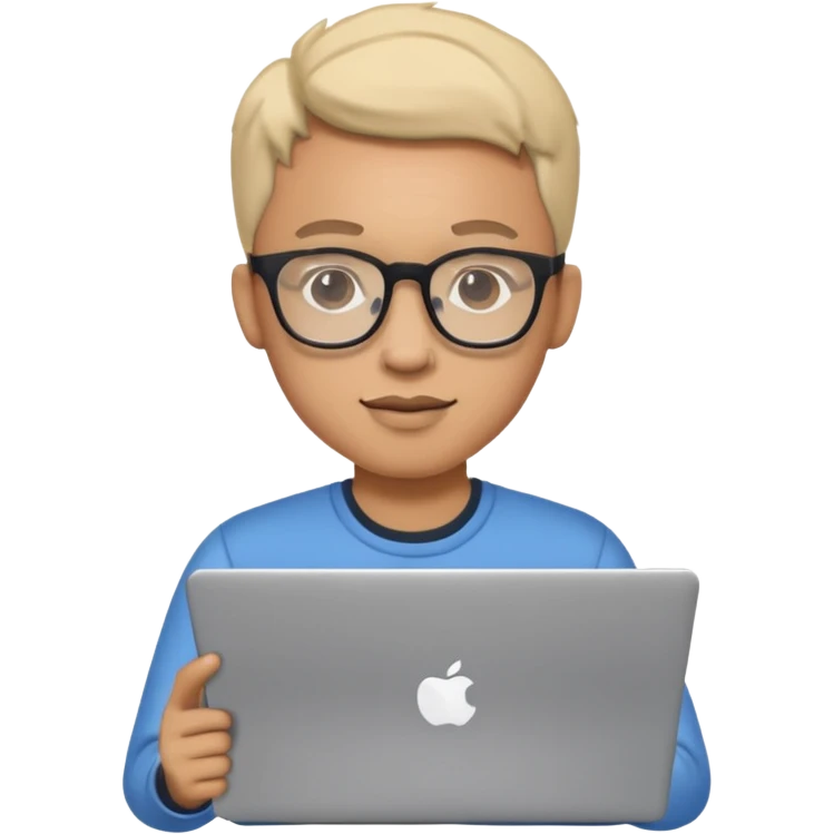 A TECH GUY WITH LAPTOP emoji