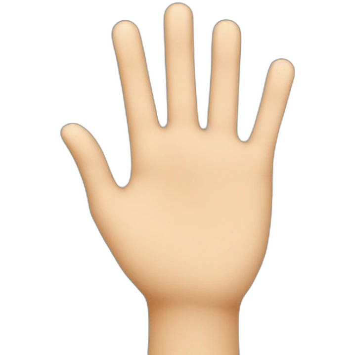 finger touching screen emoji