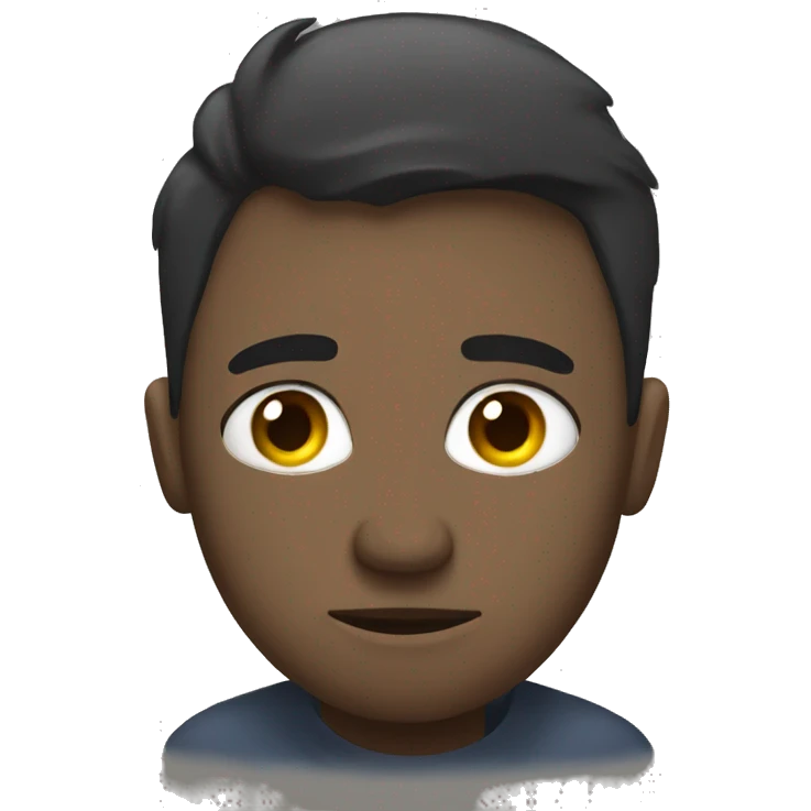 Depression from studying emoji