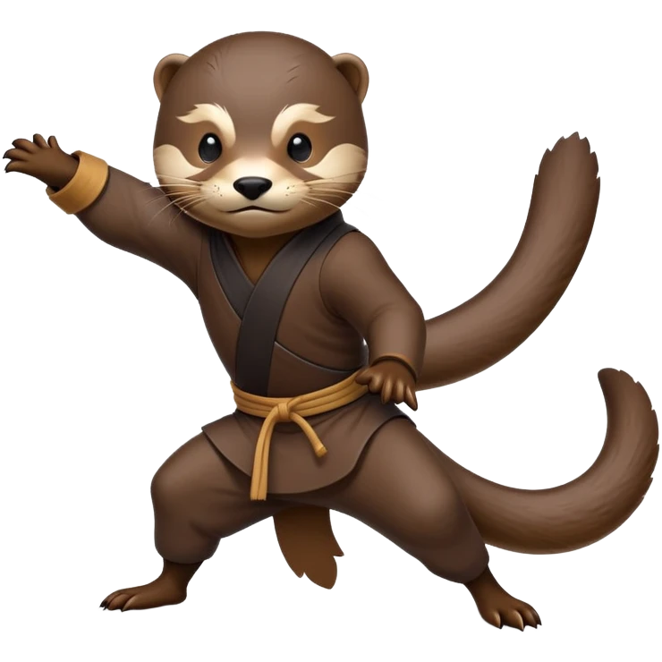 Ninja otter emoji