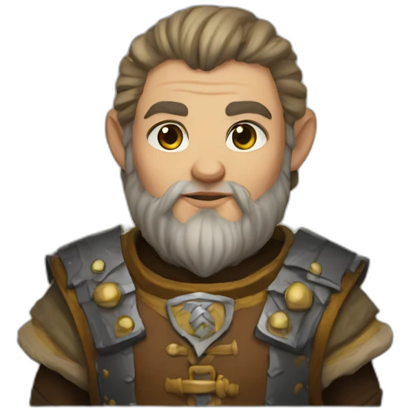 Intersex Hill dwarf cleric emoji
