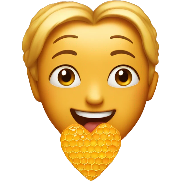 honey heart  emoji