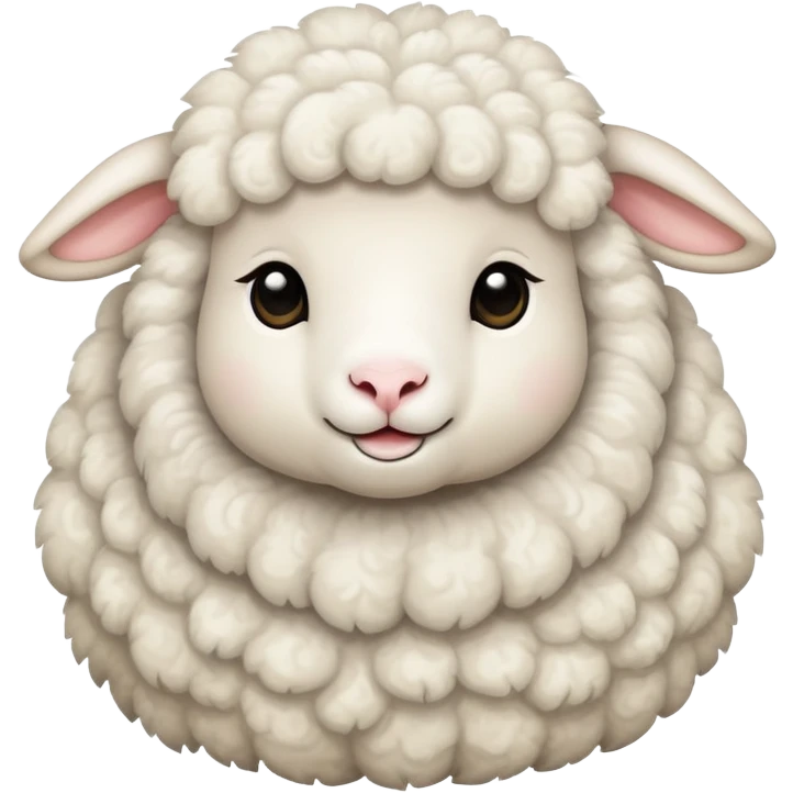 cute lamb emoji