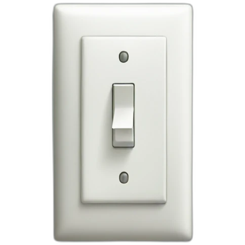 Light switch off emoji