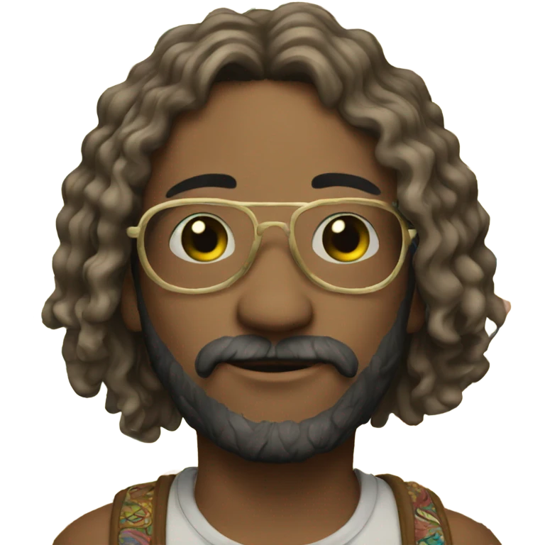 Hippie aesthetic  emoji