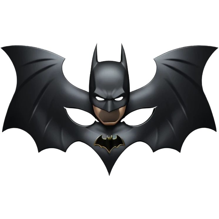 Batman logo emoji