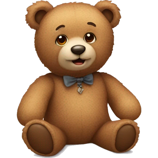 Teddy bear emoji