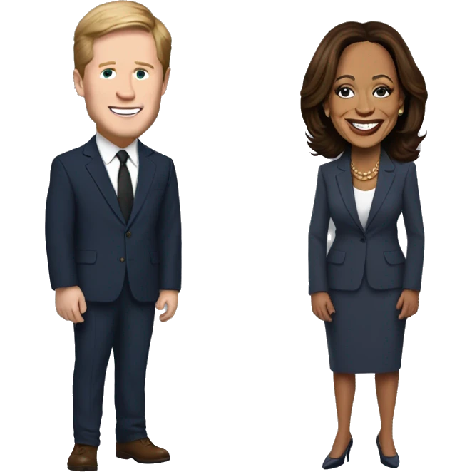 Josh Allen Kamala Harris emoji
