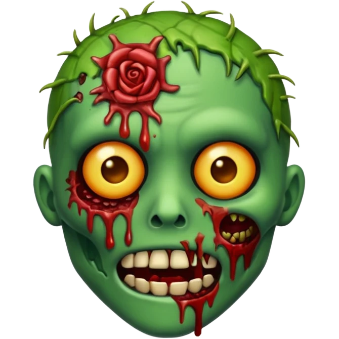 Oi eu quero um emoji de zumbi emoji