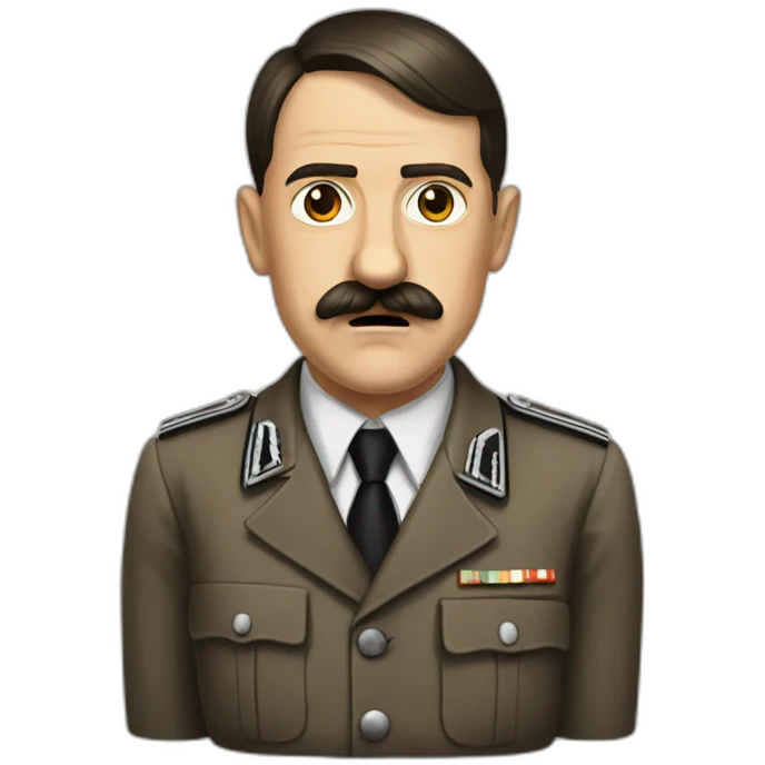 hitler but a good one heil emoji