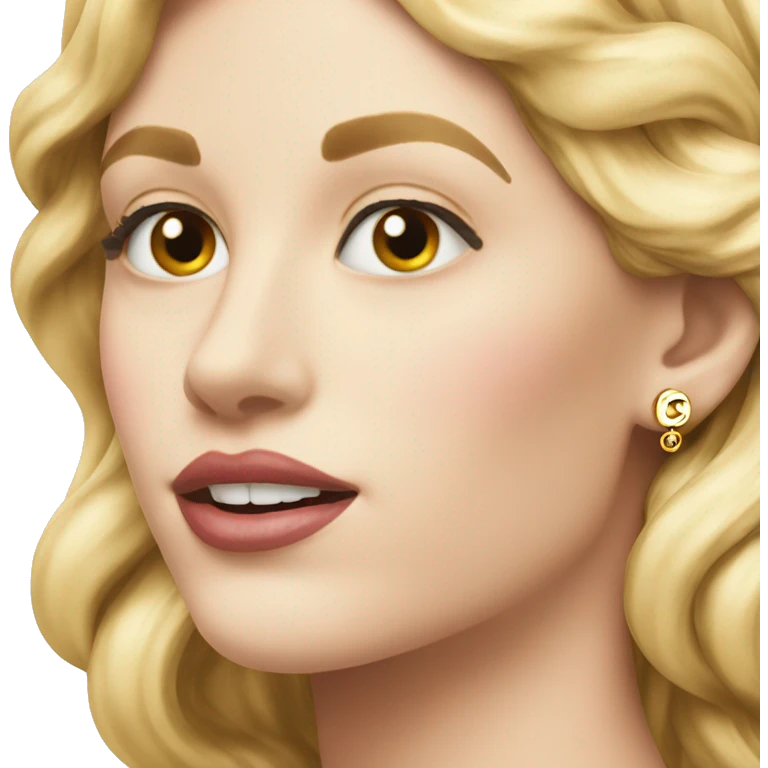 Chanel earrings emoji