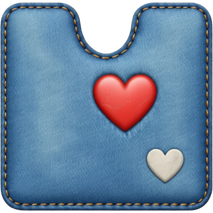 Denim Love letter emoji