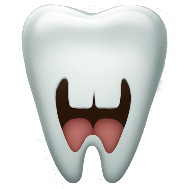 A TOOTH emoji