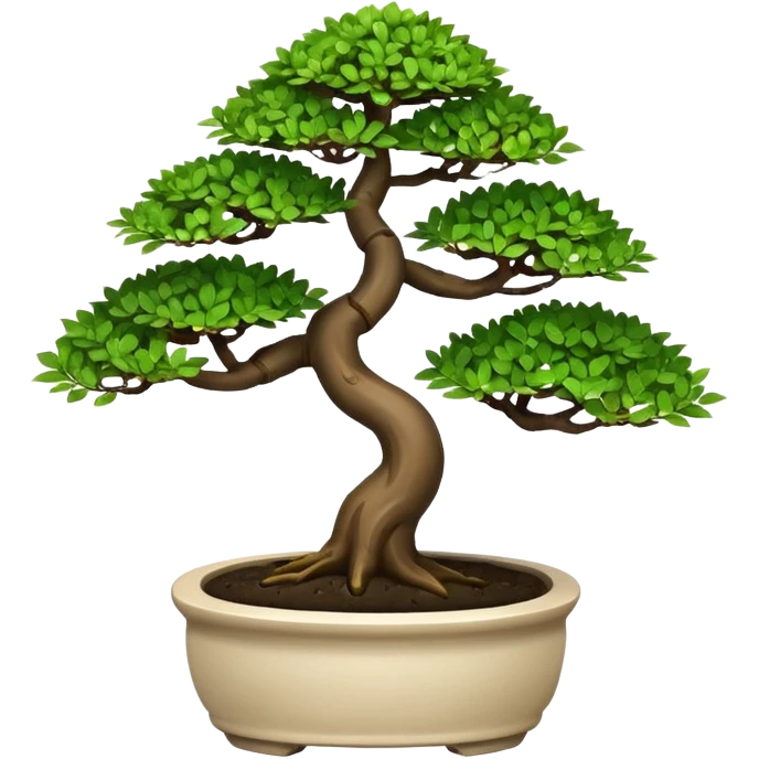 Tree Bonsai plant emoji