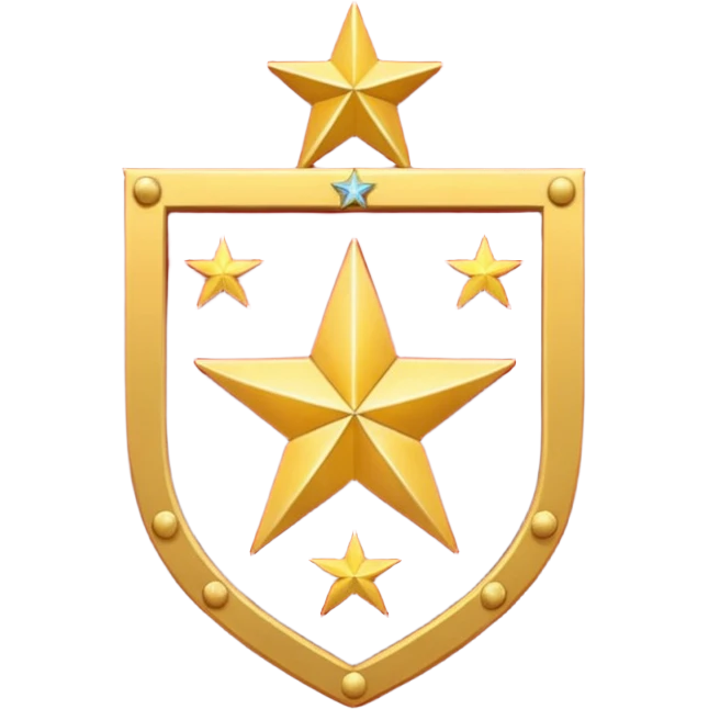 red 5 stars coat of arms emoji
