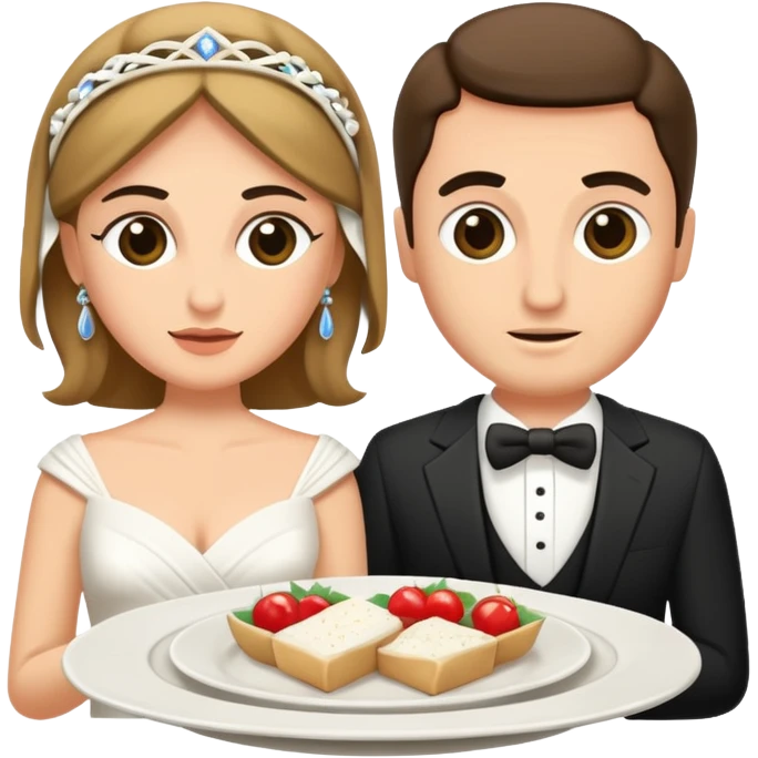 greek wedding breaking plates emoji