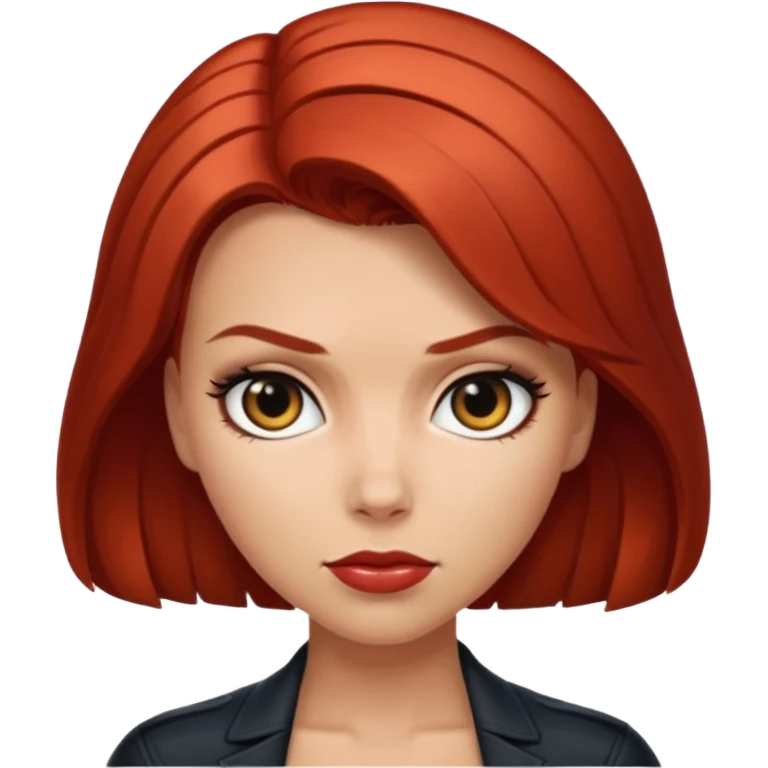 Marvels black widow  emoji
