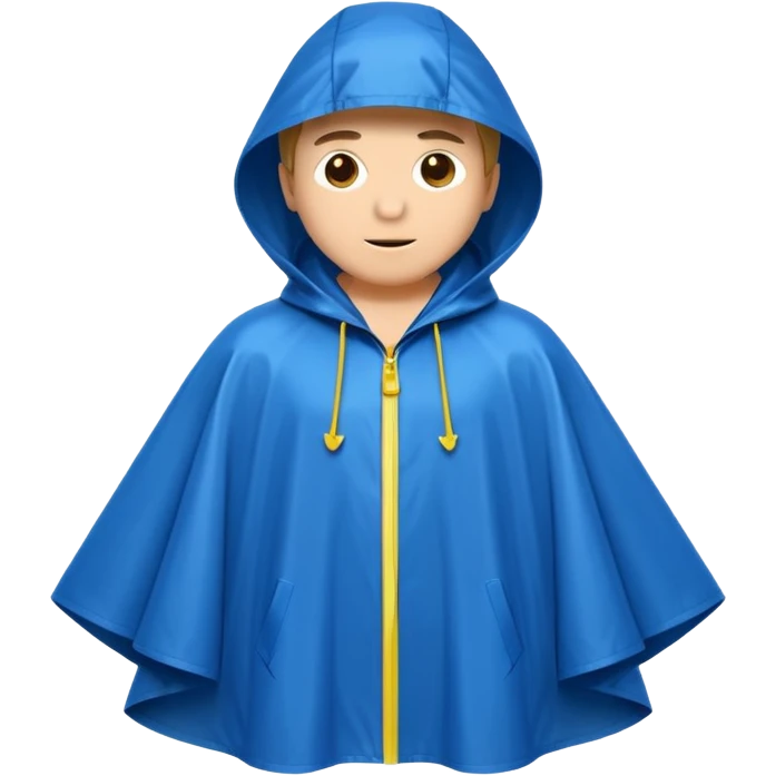 Poncho Raincoat emoji