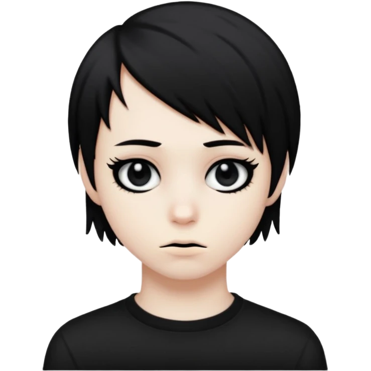 emo kid saying 67 emoji