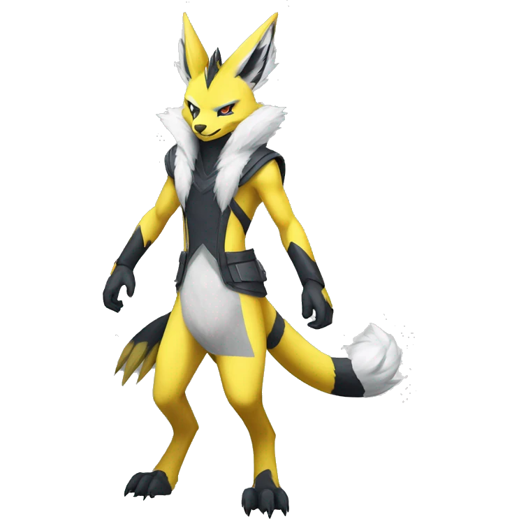 Lombax-Zeraora-Renamon full body emoji