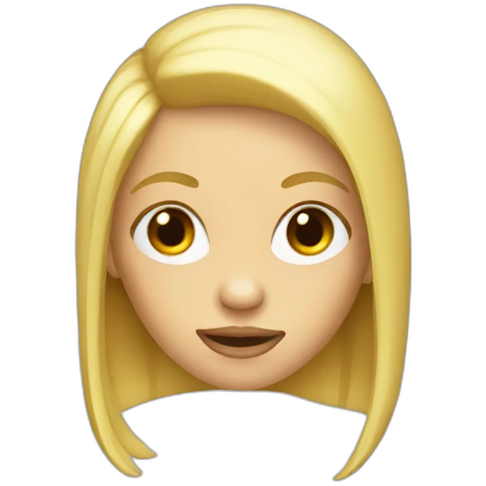 2 monkeys blonde girl emoji