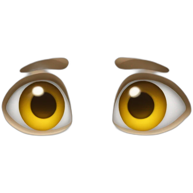I see you. emoji