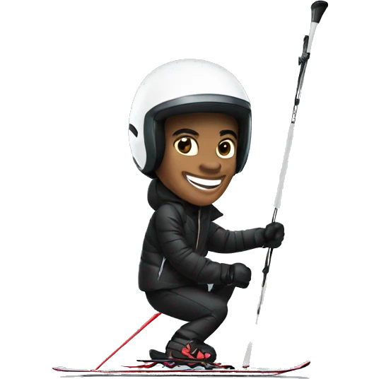 Mickael jackson en ski emoji