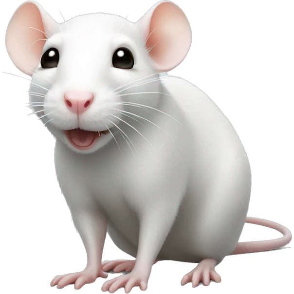 white rat emoji
