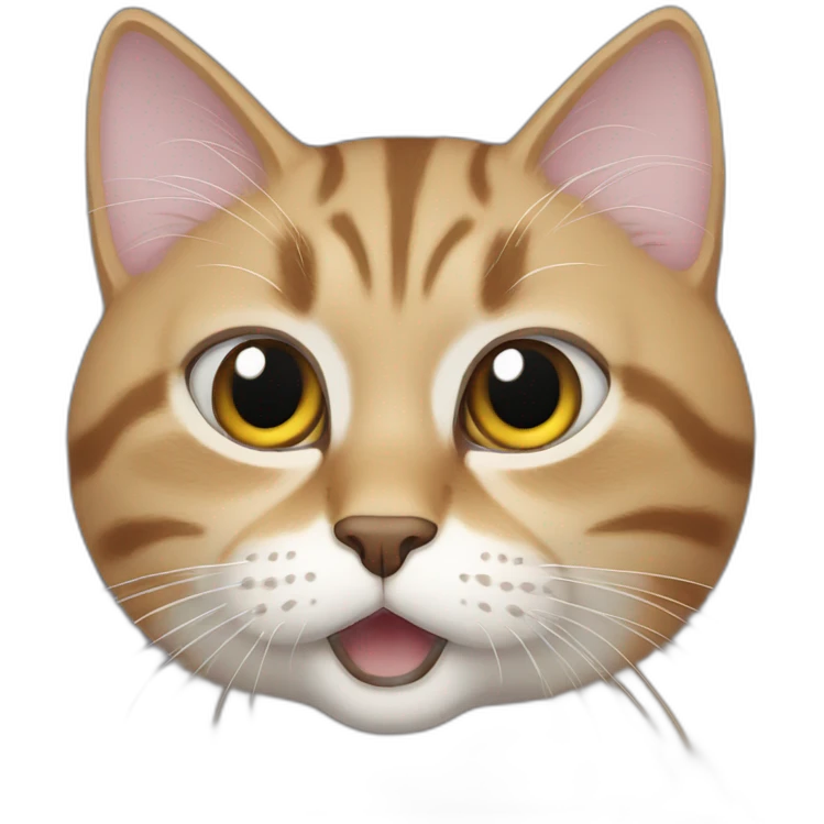 shooked cat emoji