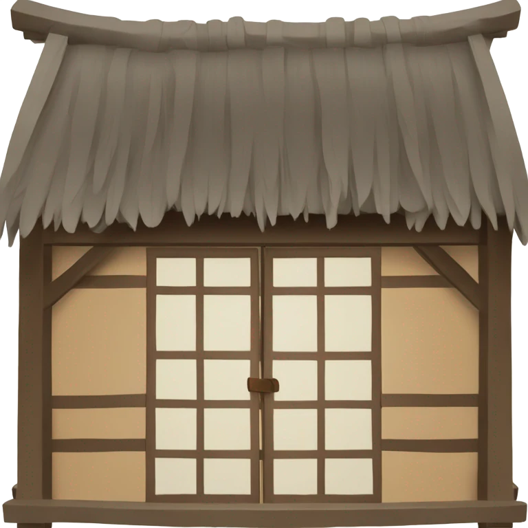 Korean style hut emoji