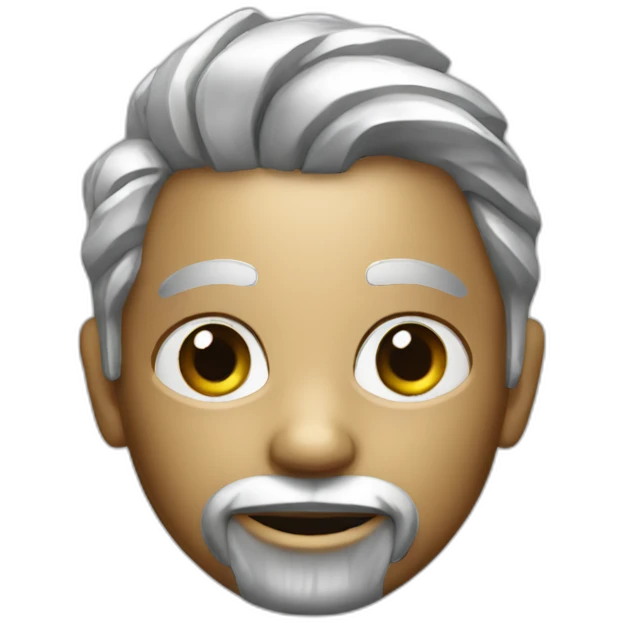 metallic person emoji